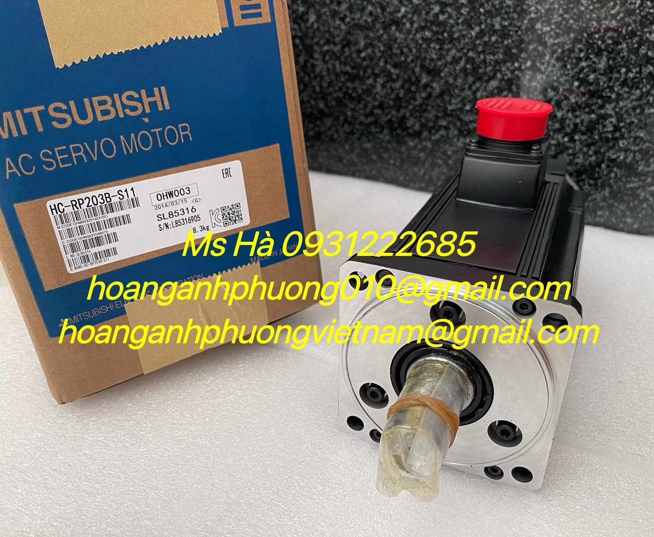 Motor 2kW mitsubishi HC-RP203B-S11 bán tại Hoàng Anh Phương